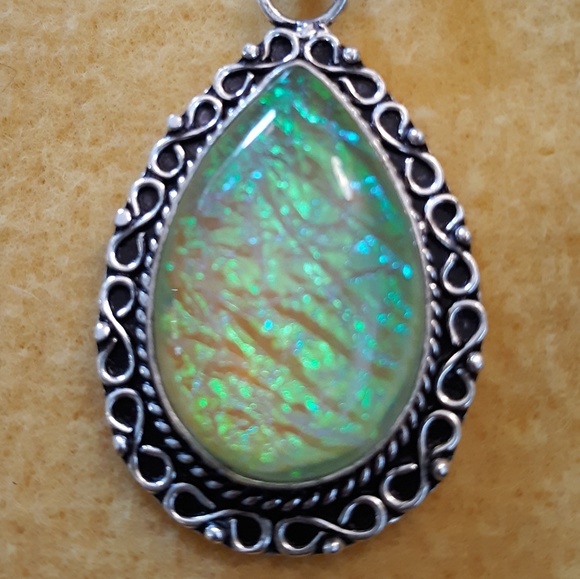 Independent Jewelry - Australian Triplet Opal Pendant